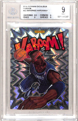 Anfernee Hardaway 2014 Panini Excalibur Kaboom BGS 9 Mint