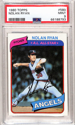 Nolan Ryan 1980 Topps #580 PSA 9 Mint