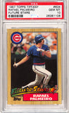 Rafael Palmeiro 1987 Topps Tiffany Rookie #634 PSA 10 Gem Mint