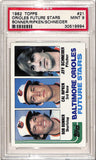 Cal Ripken Jr. 1982 Topps Rookie #21 PSA 9 Mint