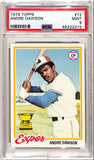 Andre Dawson 1978 Topps #72 PSA 9 Mint 2215