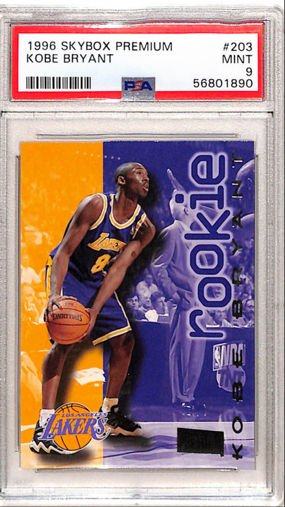 Kobe Bryant 1996 Skybox Premium Rookie #203 PSA 9 Mint