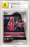 Caitlin Clark 2024 Panini WNBA Prizm Blue Rookie Auto #42/75 BGS 9 Auto 10