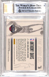 Anthony Davis 2012 Panini Intrigue Dunk Company Gold Auto #9/10 BGS 9 Auto 10