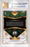 Jaylen Brown 2016 Panini Select Rookie Signatures Orange #36/60 BGS 9 Auto 10