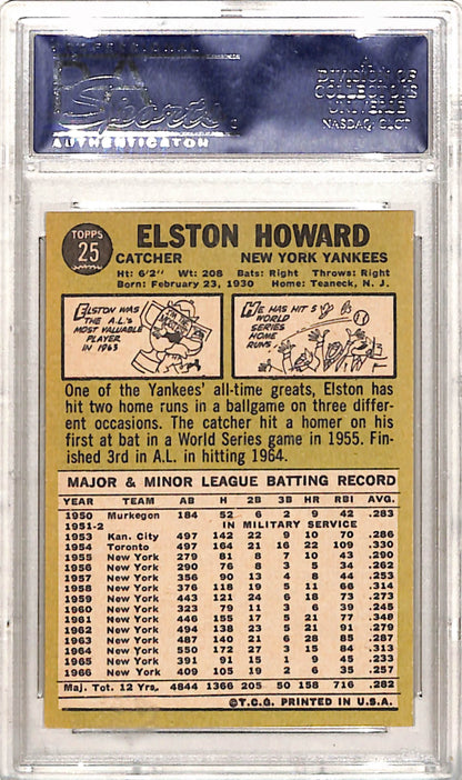 Elston Howard 1967 Topps #25 PSA 9 Mint