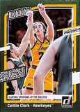 Caitlin Clark 2024 Donruss Highlight Green Foil #H7 #2/6