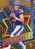 JJ McCarthy 2024 Panini Illusions Shining Stars Gold #3/25