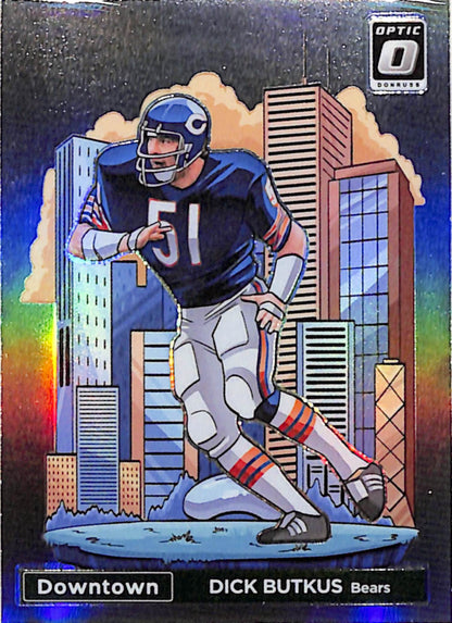 Dick Butkus 2024 Donruss Optic Downtown