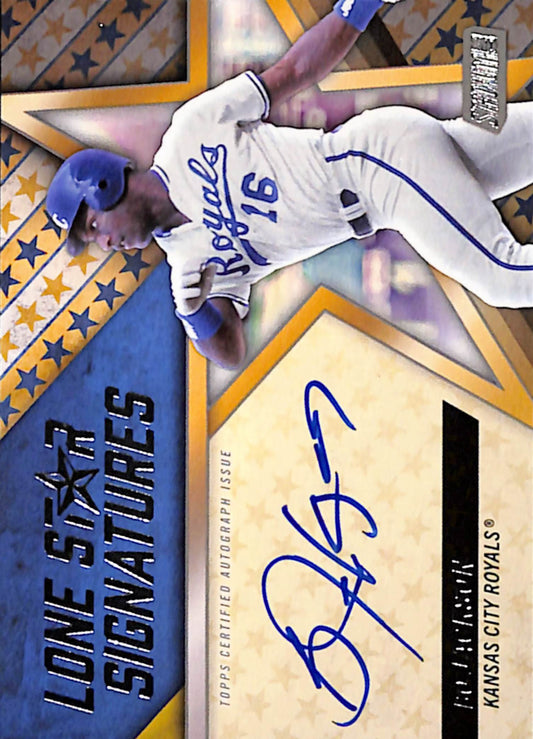 Bo Jackson 2024 Topps Stadium Club Lone Star Signatures Autograph