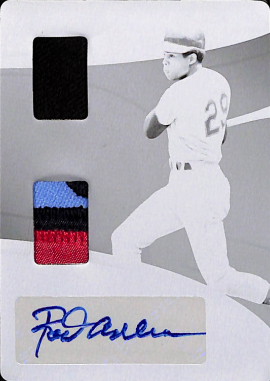 Rod Carew 2020 Panini Immaculate Patch Auto Printing Plate #1/1