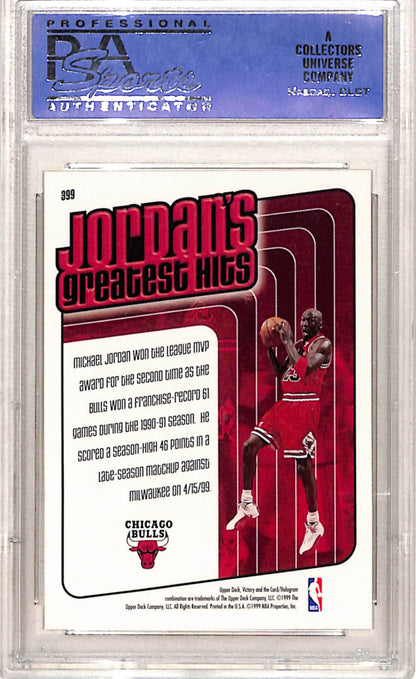 Michael Jordan 1999 Upper Deck Victory #399 PSA 10 Gem Mint