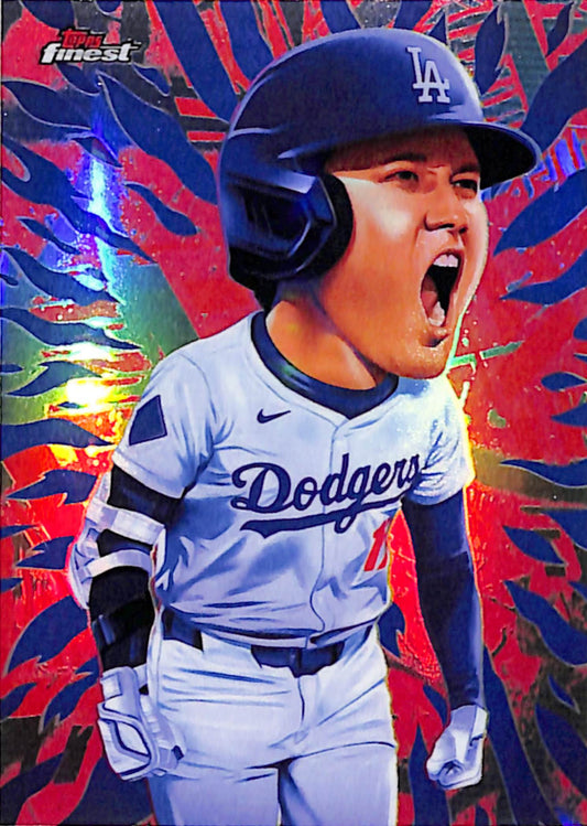 Shohei Ohtani 2025 Topps Finest Headliners Case Hot Insert