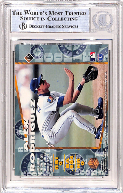 Alex Rodriguez 1995 Upper Deck UC3 Autograph BGS Auth