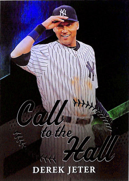 Derek Jeter 2025 Topps Call to the Hall Black Parallel #6/10