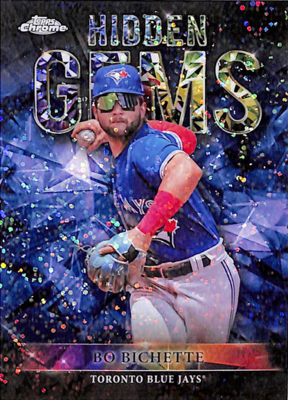 Bo Bichette 2023 Topps Chrome Hidden Gems SP Inset