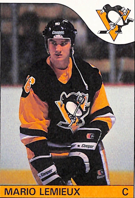 Mario Lemieux 1985 Topps Rookie #9 Near Mint