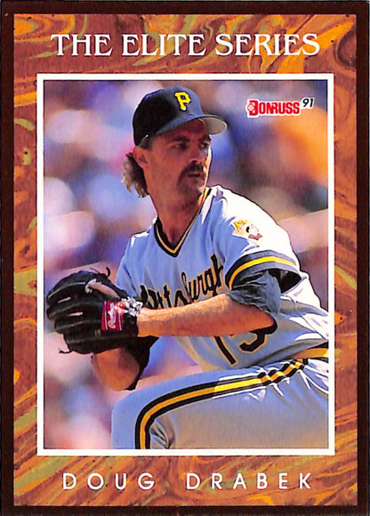 Doug Drabek 1991 Donruss Baseball Elite Series #9663/10000