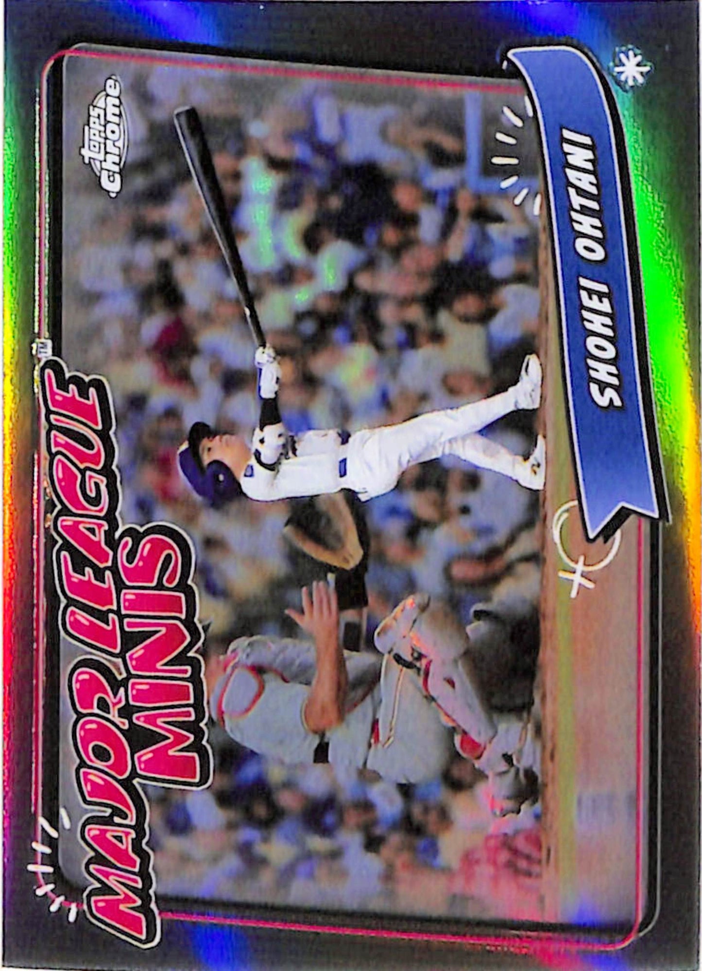 Shohei Ohtani 2024 Topps Chrome Major League Minis SP Insert