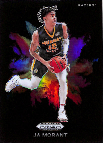 Ja Morant 2024 Panini Prizm Draft Picks Black Color Blast