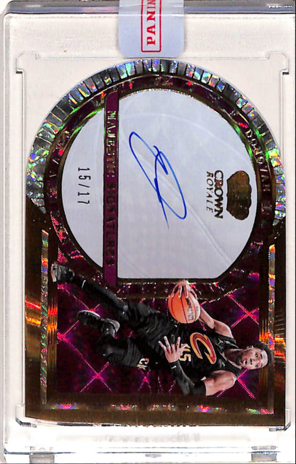 Donovan Mitchell 2023 Panini Crown Royale Majestic Signatures Auto #15/17