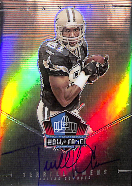 Terrell Owens 2023 Panini Hall of Fame Autograph #2/50
