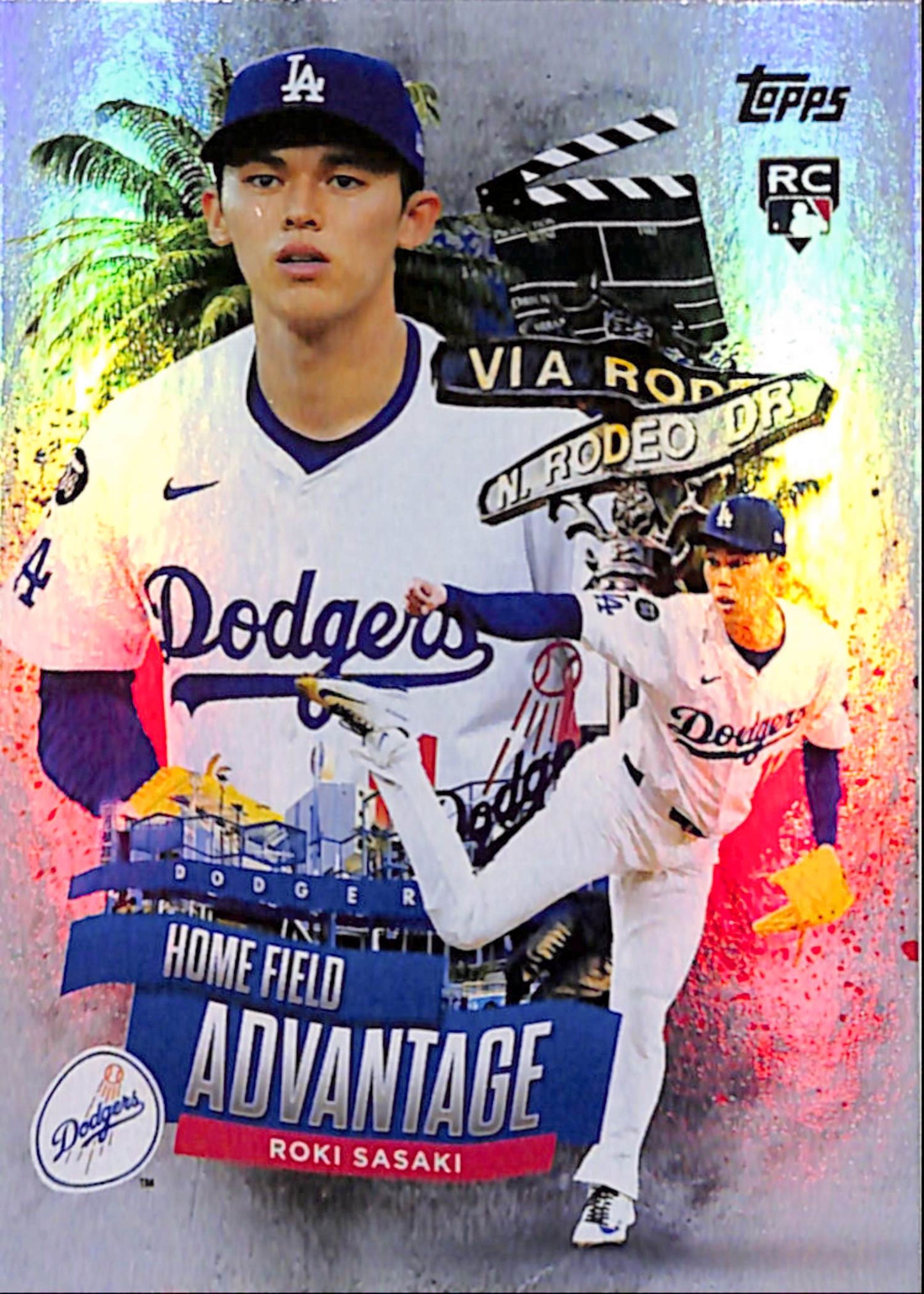 Roki Sasaki 2025 Topps Home Field Advantage Rookie