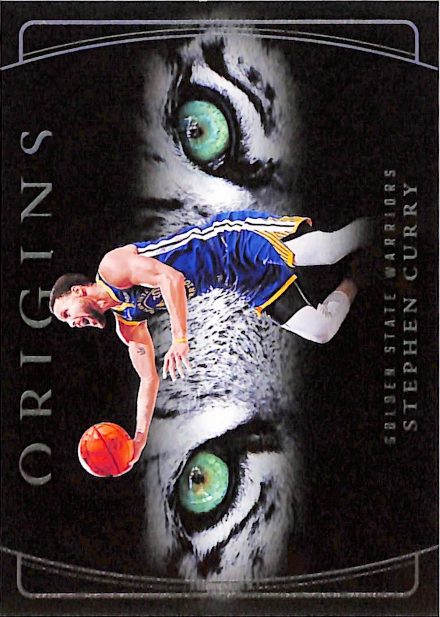Steph Curry 2024 Panini Origins White Tiger Case Hit Insert