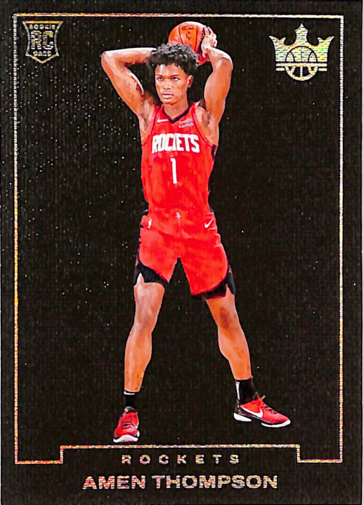 Amen Thompson 2023 Panini Court Kings Rookie Blank Slate