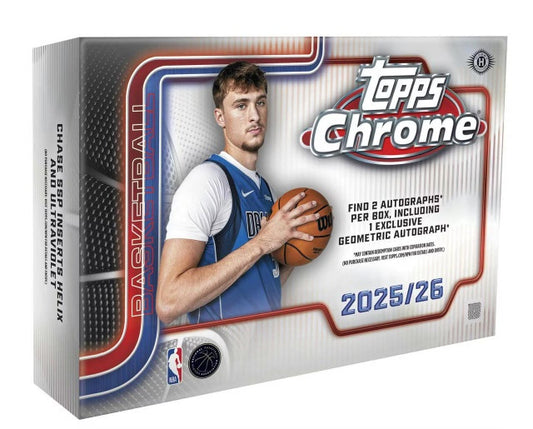 2025-26 Topps Chrome Basketball Breakers Delight Box