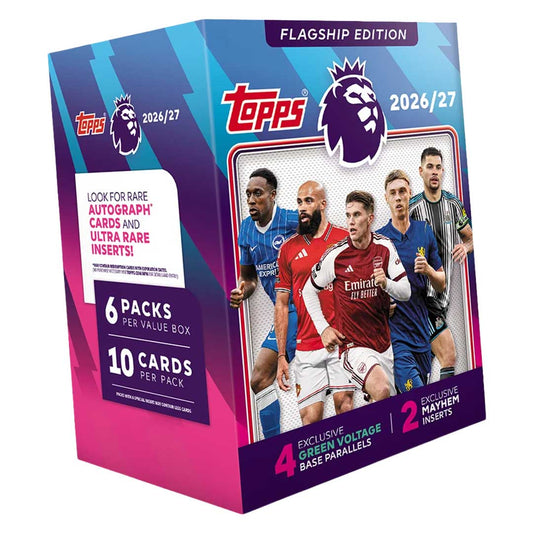 2026-27 Topps English Premier League Soccer Value Box