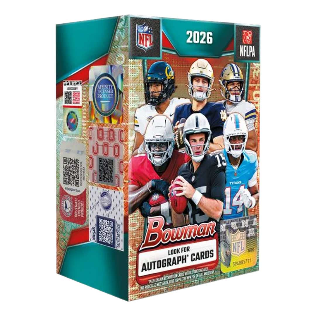 2026 Bowman Football Value Box - 40 Box Case