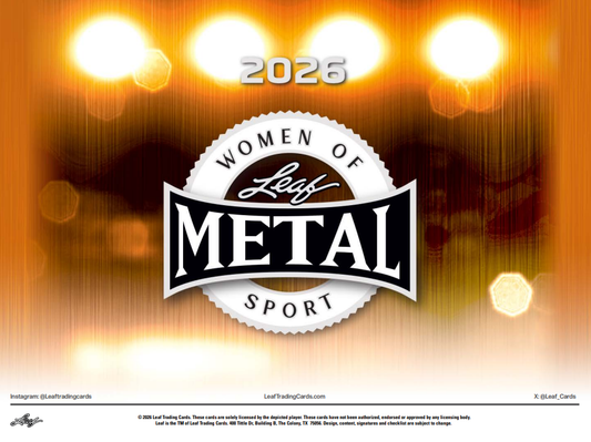 2026 Leaf Metal Women of Sport Hobby Box