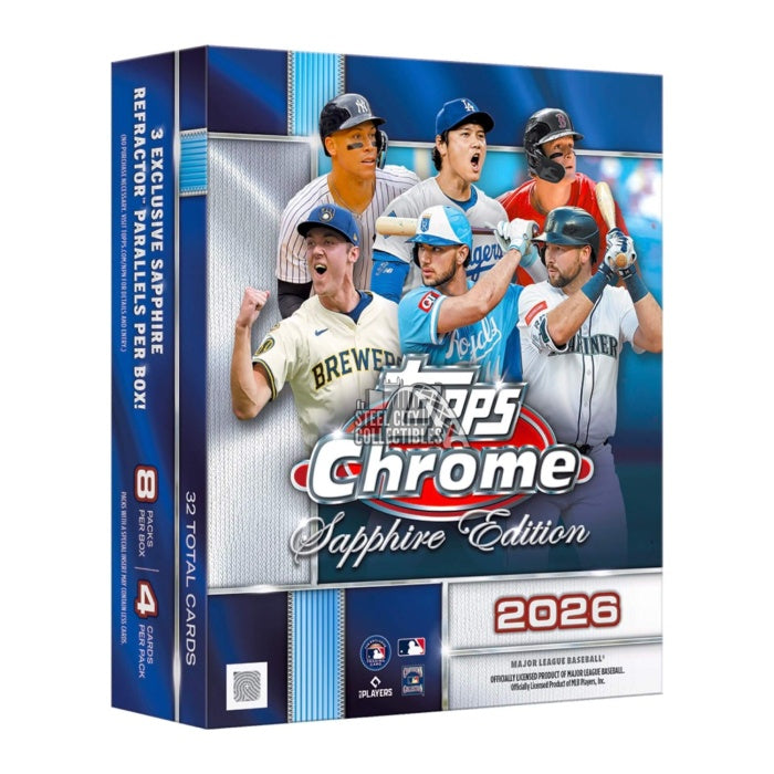 2026 Topps Chrome Sapphire Edition Baseball Box