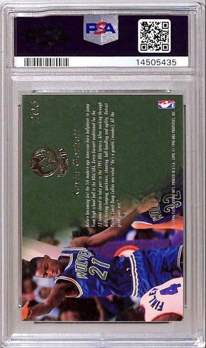 Kevin Garnett 1995 Flair Rookie #206 PSA 10 Gem Mint 5435