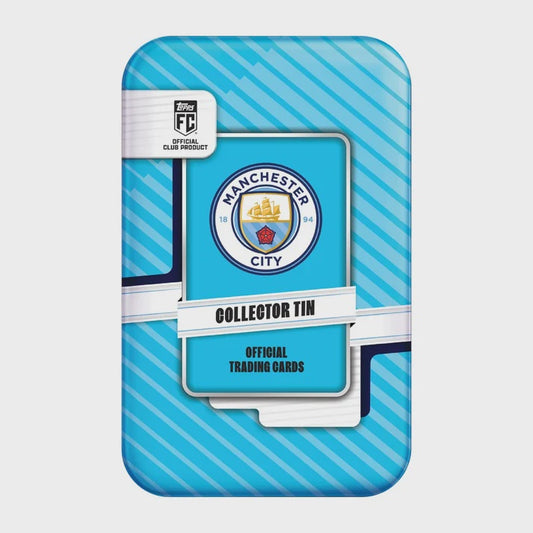 2026-27 Topps Soccer Manchester City FC Club Collector Tin