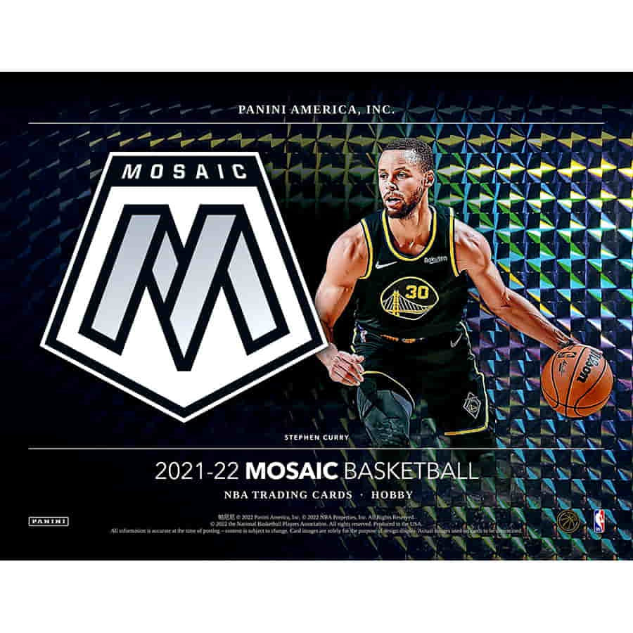 2021-22 Panini Mosaic Basketball Hobby Box - 12 Box Case