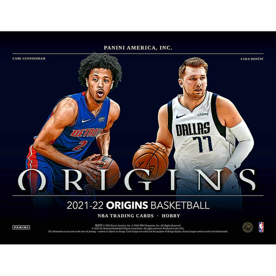 2021-22 Panini Origins Basketball Hobby Box -12 Box Case
