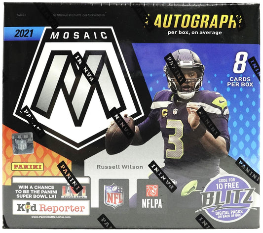 2021 Panini Mosaic Choice Football Hobby Box
