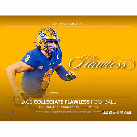 2022 Panini Flawless Collegiate Football Hobby Box - 2 Box Case