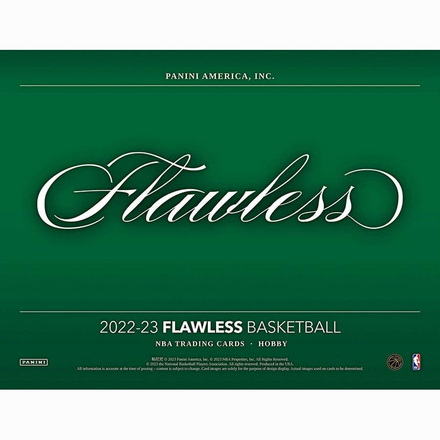 2022-23 Panini Flawless Basketball Hobby Box