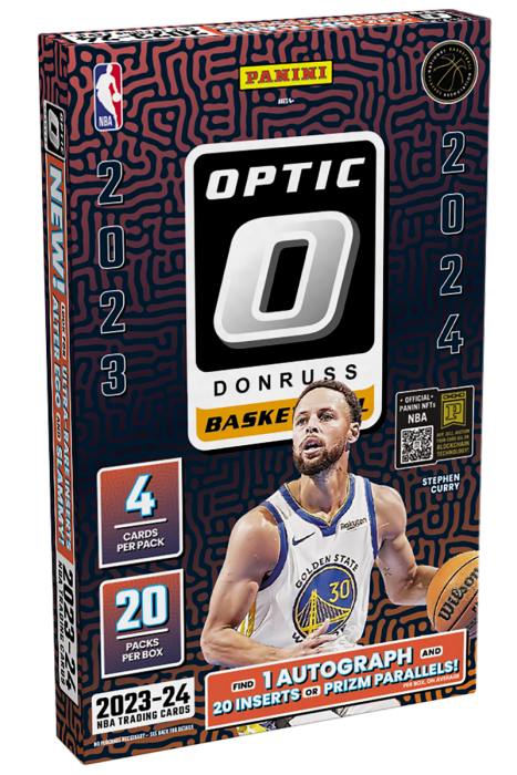 2023-24 Panini Donruss Optic Basketball Hobby Box - 12 Box Case