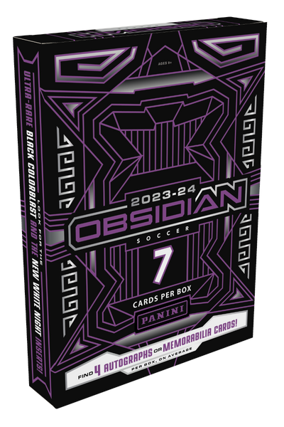 2023-24 Panini Obsidian Soccer Hobby Box – Three Stars