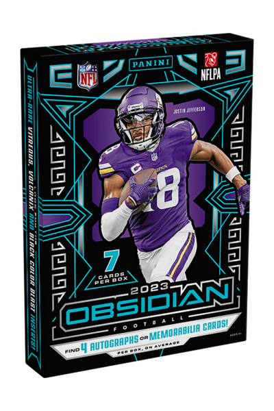 Nfl outlet Obsidian autograph card