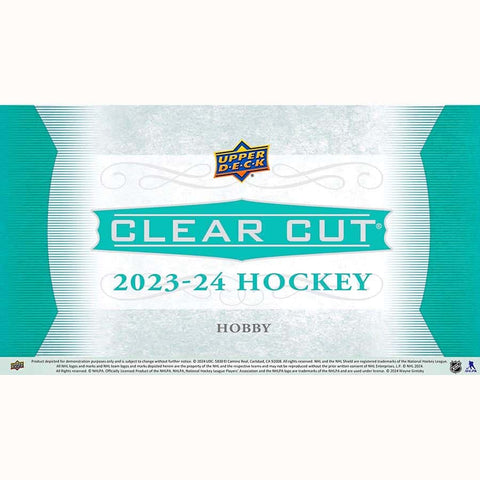 2023-24 Upper Deck Clear Cut Hockey Hobby Box