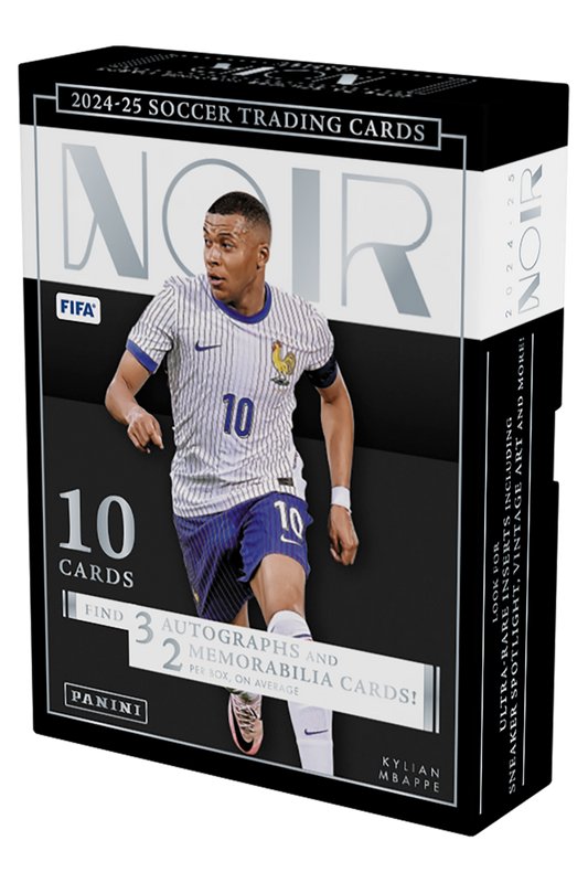 2024-25 Panini Noir Soccer Hobby Box - 3 Box Case