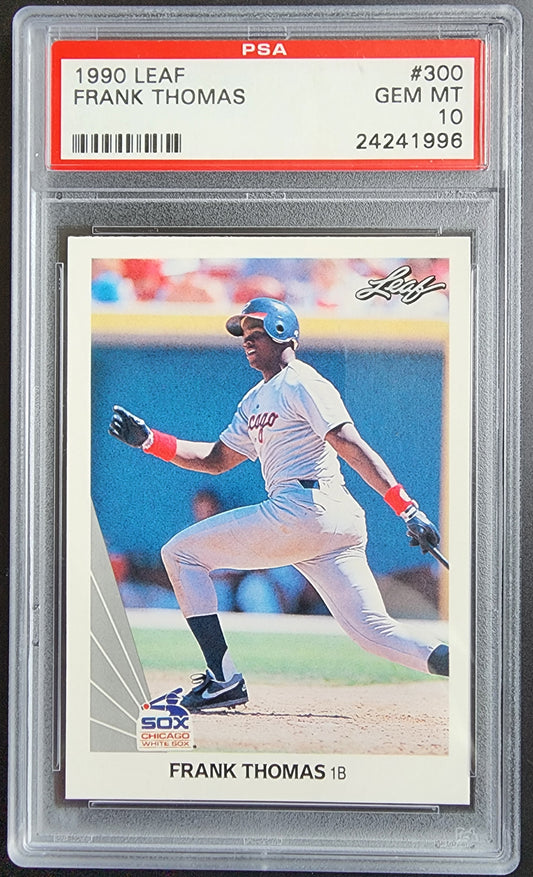 Frank Thomas 1990 Leaf #300 PSA 10 Gem Mint 1996