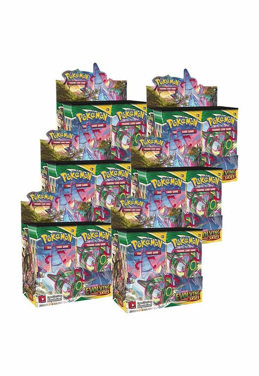 Pokemon Sword & Shield Evolving Skies Booster 6 Box Case