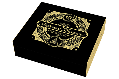 2024 Panini National Treasures Collegiate Football Hobby Box - 4 Box Case
