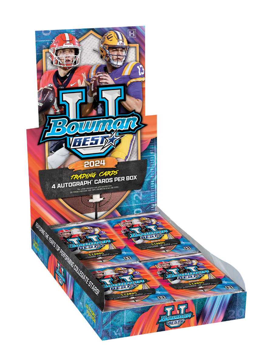 2024 Bowman University Best Football Hobby Box
